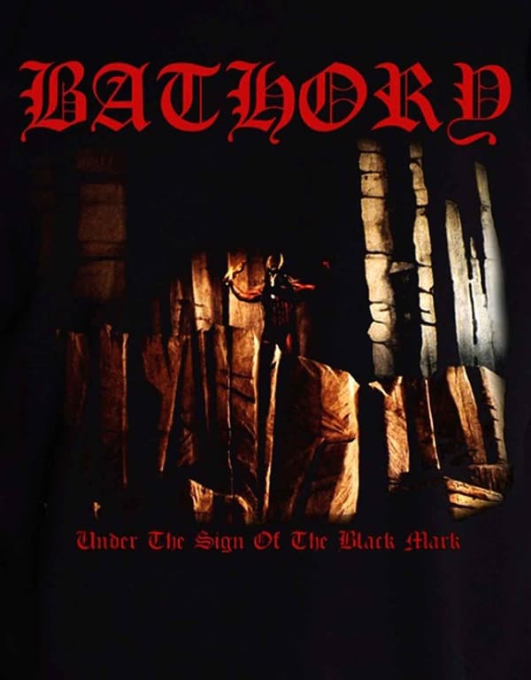 Bathory Under The Sign Of The Black Mark T Shirt