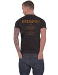 Miniatyrbild 2 av 4: Bathory T Shirt Blood Fire Death Album Cover Official Mens Black