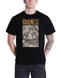 Miniatyrbild 1 av 4: Baroness T Shirt Gold And Grey Band Logo Official Mens Black