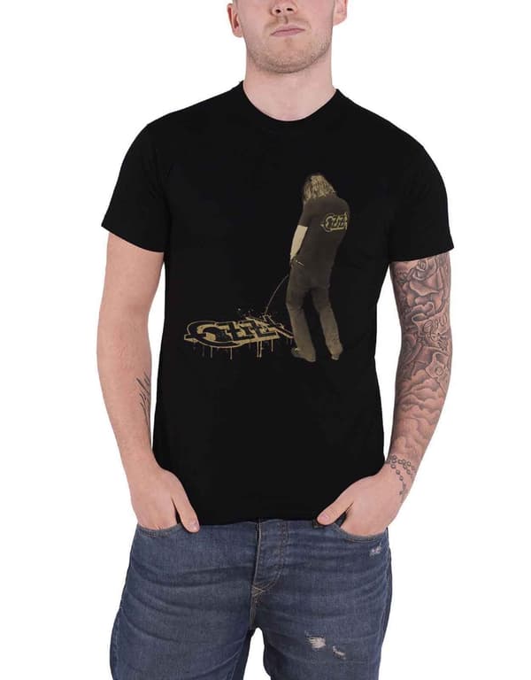 Ozzy Osbourne T Shirt Perfectly Ordinary Leak Logo Official Mens Black