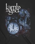 Miniatyrbild 3 av 4: Lamb Of God T Shirt Circuitry Skull Recolor Band Logo Official Mens Black