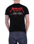 Miniatyrbild 2 av 4: Metallica T Shirt Kill Em All Tracks Band Logo Official Mens Black