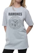 Miniatyrbild 3 av 4: Ramones Kids T Shirt Presidential Seal Official Heather Grey Ages 3-14yrs