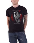 Miniatyrbild 1 av 5: The Rolling Stones T Shirt Tattoo You Album Circle Band Logo Official Mens Black XXL