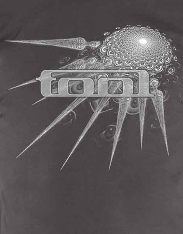 Tool T Shirt Phurba Band Logo Official Unisex Charcoal
