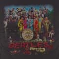Miniatyrbild 3 av 4: The Beatles T Shirt Classic Sgt Pepper Drum Band Logo Official Mens Black