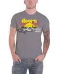 Miniatyrbild 1 av 4: The Doors T Shirt Riders On The Storm Band Logo Official Mens Grey