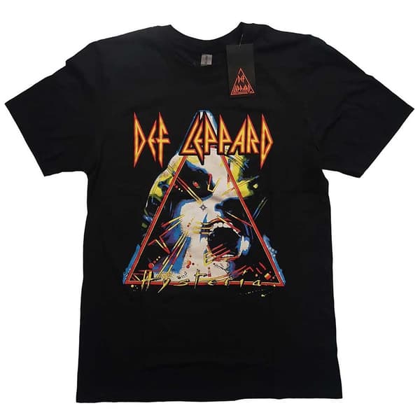 Def Leppard Unisex T-Shirt: Hysteria (X-Large)