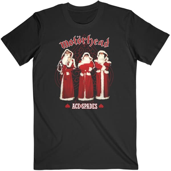 Motorhead Unisex T-Shirt: Ace Of Spades Christmas (Large)