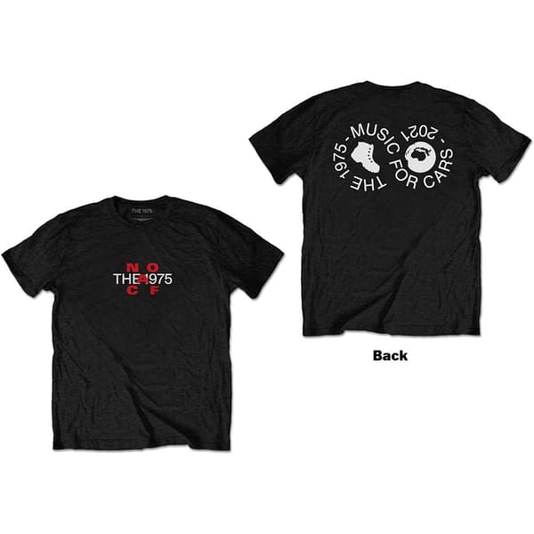The 1975 Unisex T-Shirt: Music For Cars (Back Print) (XX-Large)