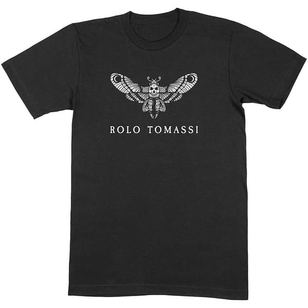 Rolo Tomassi Unisex T-Shirt: Moth Logo (Large)