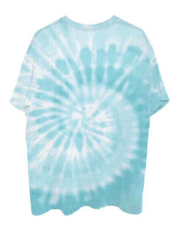 Space Jam T Shirt Retro Bugs Official Unisex Turquoise Blue Dip Dye