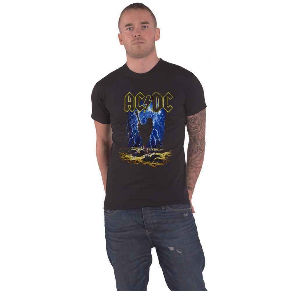 AC/DC T Shirt Highway To Hell band logo Official Mens Black