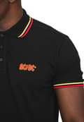 Miniatyrbild 2 av 4: AC/DC Polo Shirt Classic Band Logo Official Mens Black