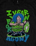 Miniatyrbild 3 av 4: Official Billie Eilish T Shirt I Yearn for Agony When We All Fall Asleep new