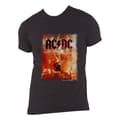 Miniatyrbild 4 av 4: AC/DC T Shirt Live Canons Band Logo Official Unisex Black
