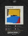 Miniatyrbild 3 av 3: Genesis T Shirt ABACAB 8-Track Band Logo Official Mens Black