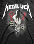 Miniatyrbild 3 av 4: Metallica T Shirt 40th Anniversary Ripper Band Logo Official Mens Black