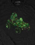 Miniatyrbild 3 av 3: Gorillaz T Shirt Group Green Geep Band Logo Official Mens Black