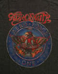 Miniatyrbild 2 av 2: Aerosmith T Shirt Aero Force Band Logo Official Mens Black