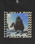 Miniatyrbild 3 av 3: Ty Dolla Sign T Shirt Global Square Logo Official Mens Black