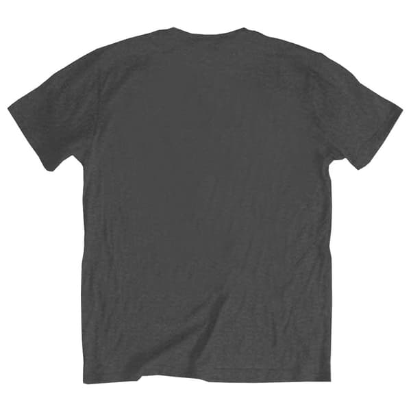 The Rolling Stones T Shirt Cosmic Christmas Band Logo Official Charcoal Grey