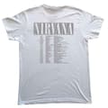 Miniatyrbild 2 av 4: Nirvana T Shirt In Utero Tour Band Logo Official White