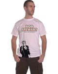 Miniatyrbild 1 av 3: Rod Stewart T Shirt Rock The Holidays Logo Official White