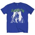 Miniatyrbild 3 av 4: Billie Eilish T Shirt Anime Drink Logo Official Unisex Blue