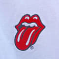 Miniatyrbild 2 av 4: The Rolling Stones Polo Shirt Classic Tongue Band Logo Official Mens White