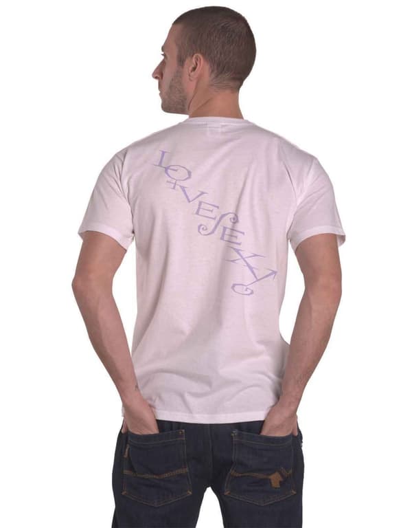 Prince T Shirt Lovesexy Logo Official White