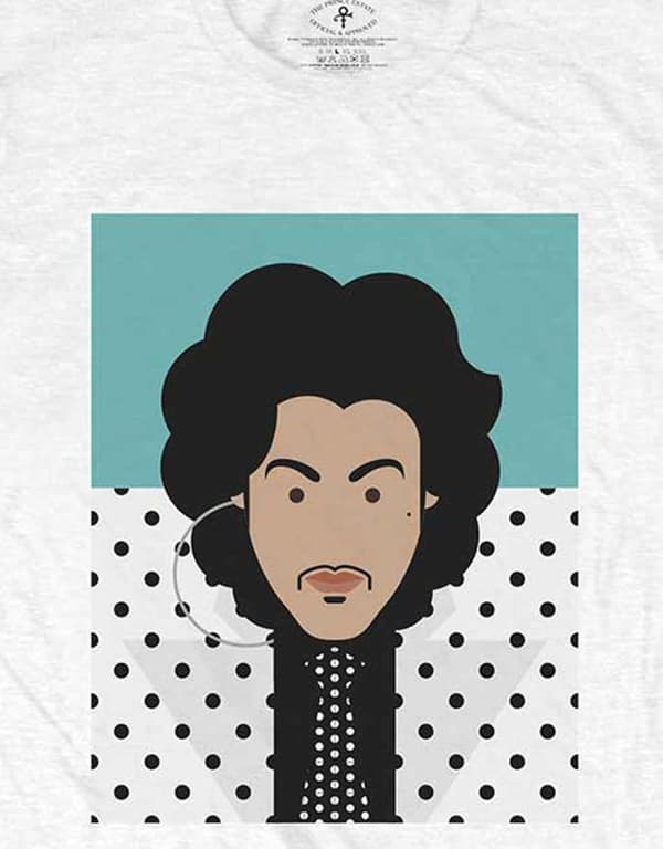 Prince T Shirt Lovesexy Logo Official White