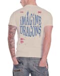 Miniatyrbild 2 av 4: Imagine Dragons T Shirt Follow You Lyrics Band Logo Official Mens Natural