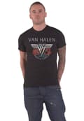 Miniatyrbild 1 av 4: Van Halen T Shirt 84 Tour Band Logo Official Mens Black
