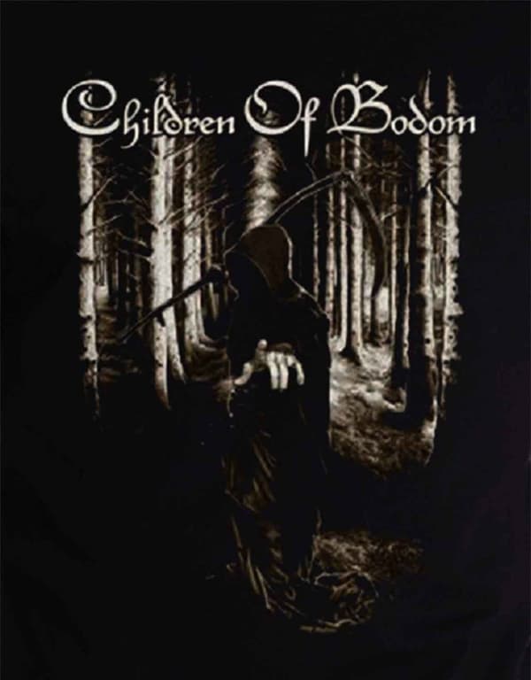 Children Of Bodom T Shirt Death Wants You band logo Official Mens Black