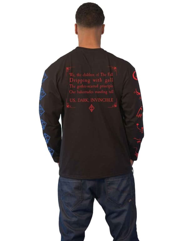 Cradle Of Filth T Shirt Existence Band Logo Official Mens Black Long Sleeve