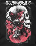 Miniatyrbild 2 av 2: Fear Factory T Shirt Genexus Skull Poster Band Logo Official Mens Black