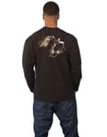 Miniatyrbild 2 av 3: Clutch T Shirt Book Of Bad Decisions Logo Official Mens Black Long Sleeve