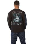 Miniatyrbild 2 av 3: Cradle Of Filth T Shirt Gilded Band Logo Official Mens Black Long Sleeve