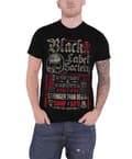 Miniatyrbild 1 av 4: Black Label Society Mens T Shirt Black Destroy & Conquer band logo Official