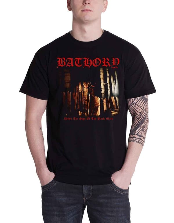 Bathory Under The Sign Of The Black Mark T Shirt