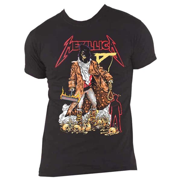 Metallica T Shirt The Unforgiven Executioner Band Logo Official Mens Black