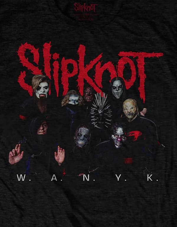 Slipknot T Shirt We Are Not Your Kind Band Logo Official Mens Black