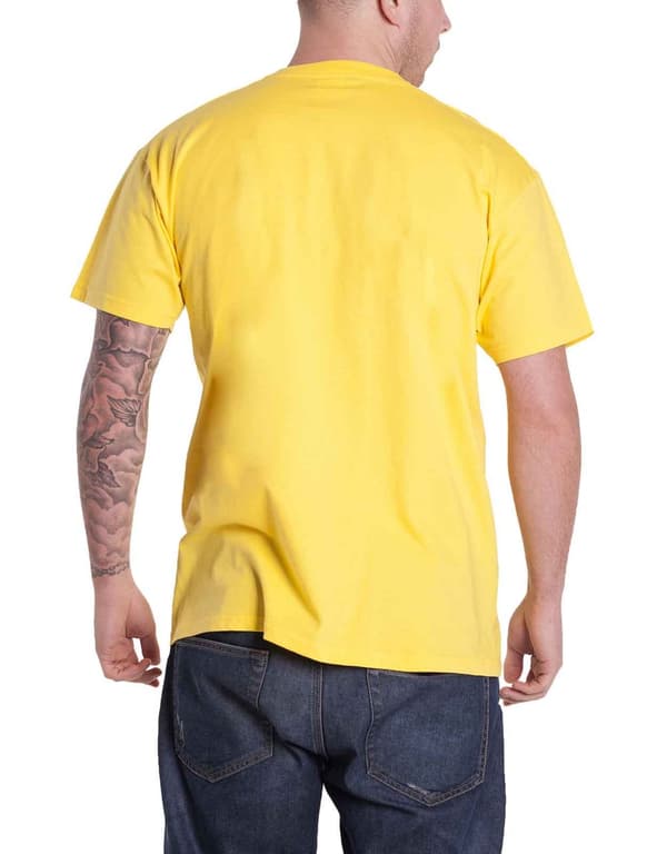 Jimi Hendrix T Shirt Are You Experienced Logo Official Unisex Yellow