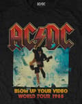 Miniatyrbild 2 av 4: AC/DC Kids T Shirt Blow Up Your Video Band Logo Official Black Ages 1-14 yrs