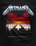 Miniatyrbild 3 av 4: Metallica T Shirt Master Of Puppets Tracks Official Womens Skinny Fit Black