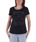 Miniatyrbild 1 av 3: Led Zeppelin T Shirt USA 1977 Band Logo Official Womens Skinny Fit Black