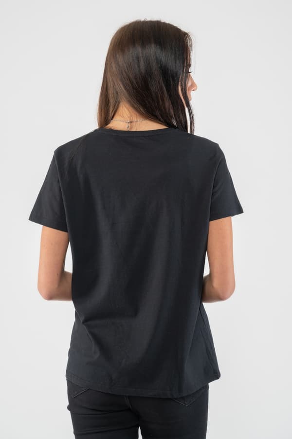 The Rolling Stones T Shirt Foil Tongue Official Skinny Fit black