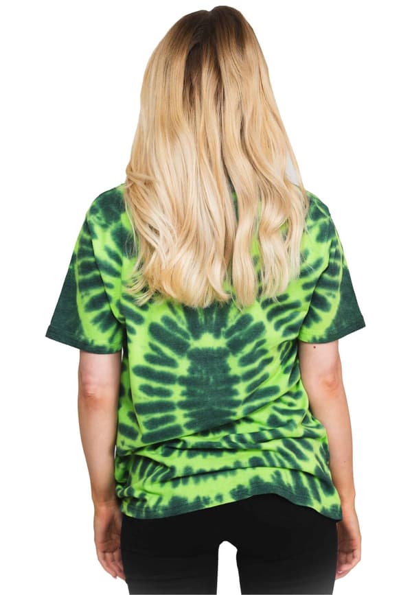 Jimi Hendrix T Shirt Hear The Vibe Logo Official Tie Dye Green Unisex