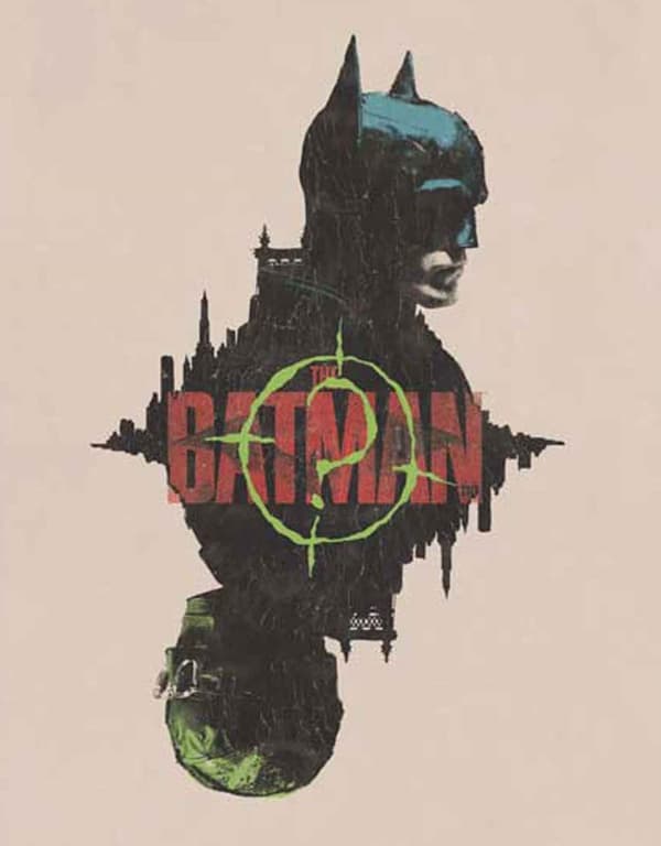 The Batman Question Mark Bat T Shirt